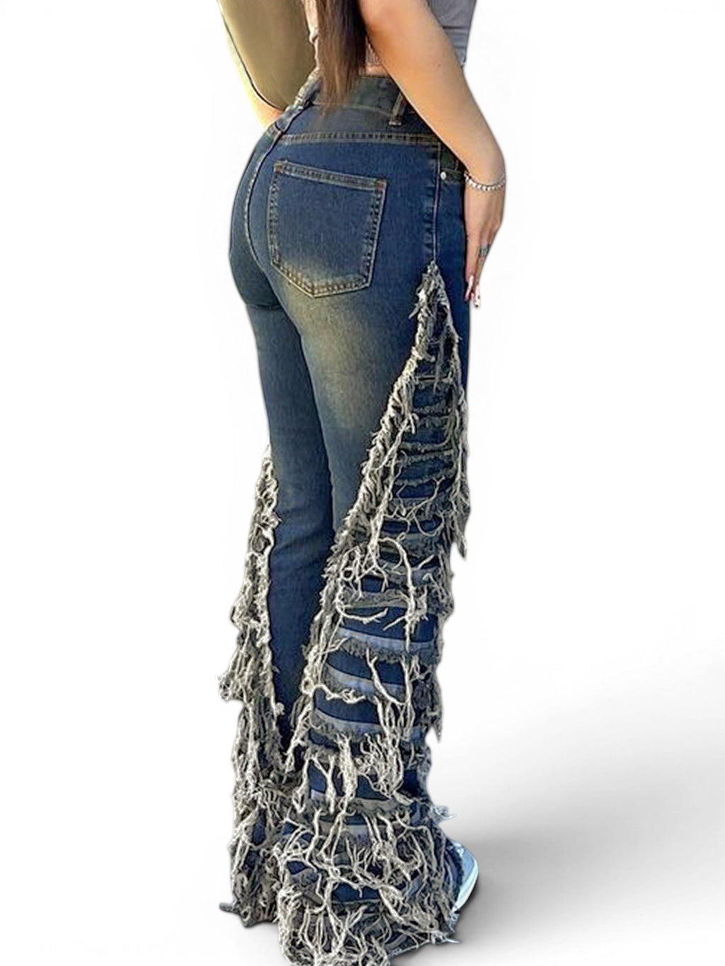 Trendy Autumn Denim Jeans With A Cool Edgy Vibe