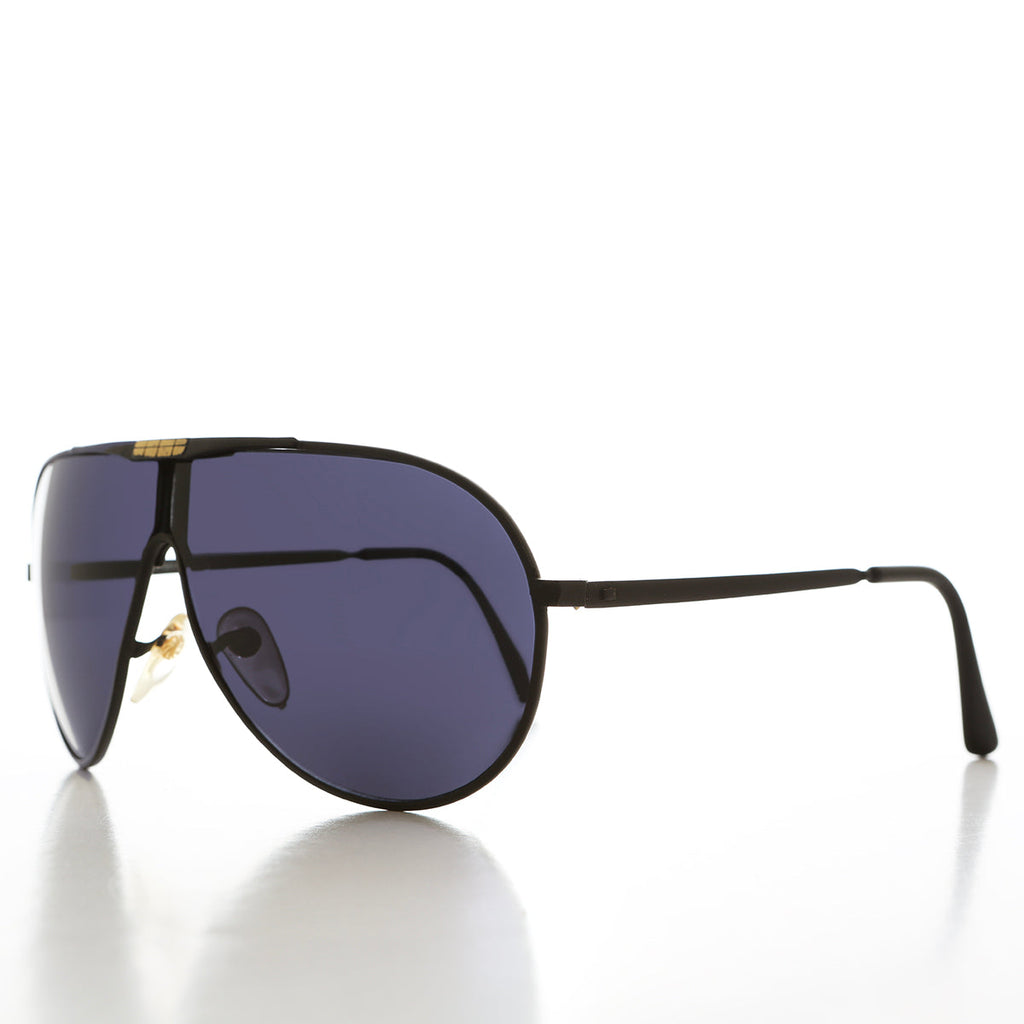 80s Aviator with Brass Accent - Decker