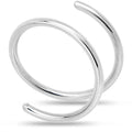 I’m Not Spiraling Silver Nose Ring