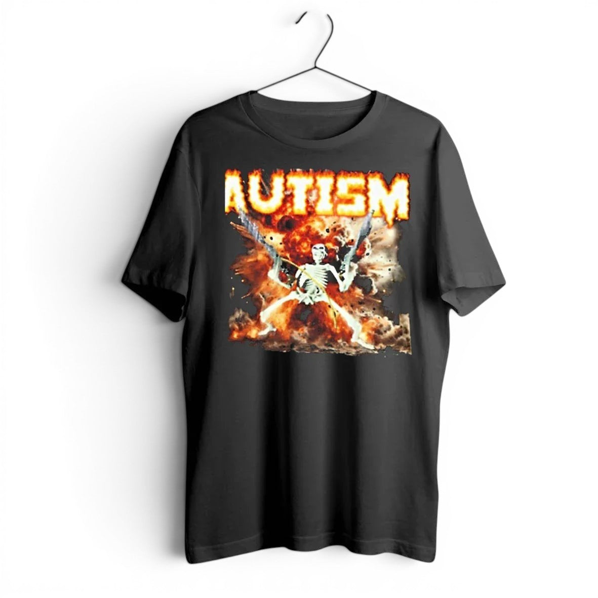 Vintage Premium Greta Thunberg Autism Edgy Skeleton Meme Oddly