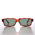 Flat Lens Rectangular Vintage Sunglass - Roscoe