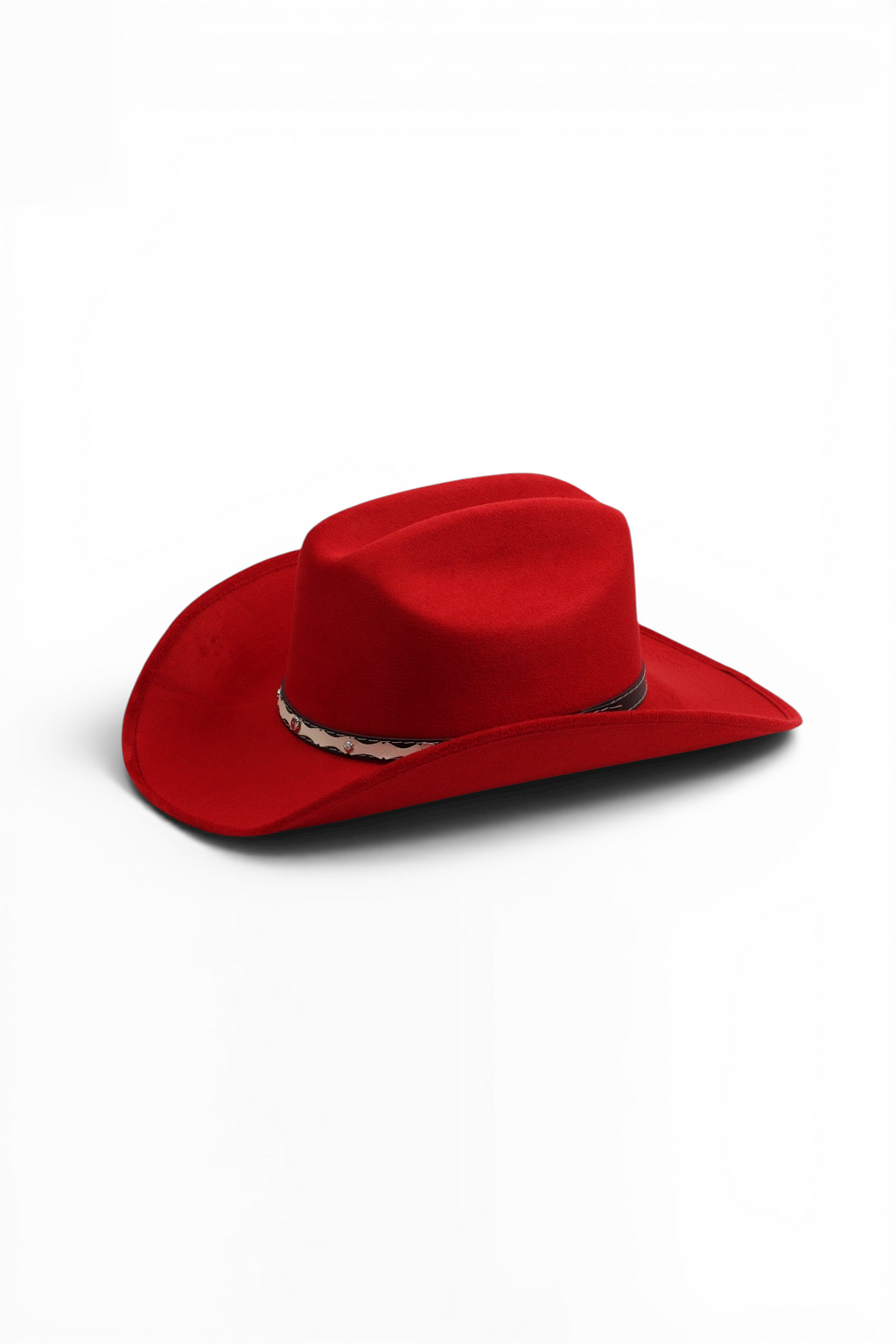 The Durango Cowboy Hat - Lipstick Red