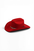 The Durango Cowboy Hat - Lipstick Red